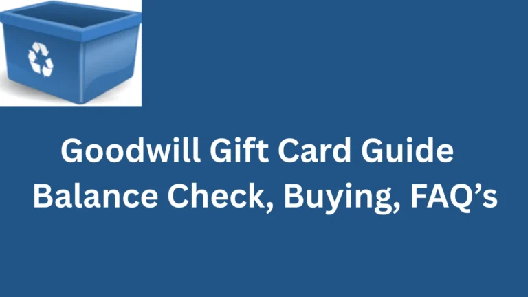 Goodwill Gift Card
